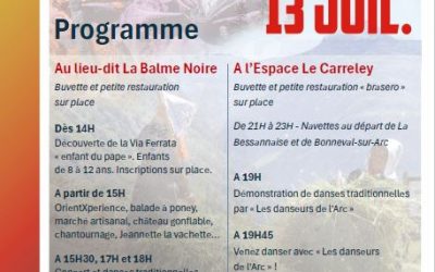 Fête du Rocher 2024 – Le feu d’artifice déplacé pour préserver le gypaète