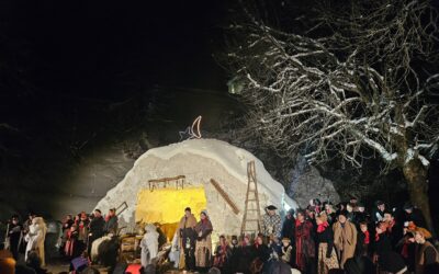 La crèche vivante illumine la nuit de Noël