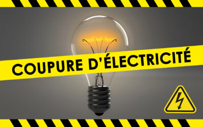 Coupures temporaires d’électricité