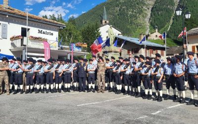 Bessans rend hommage à la Compagnie Stéphane